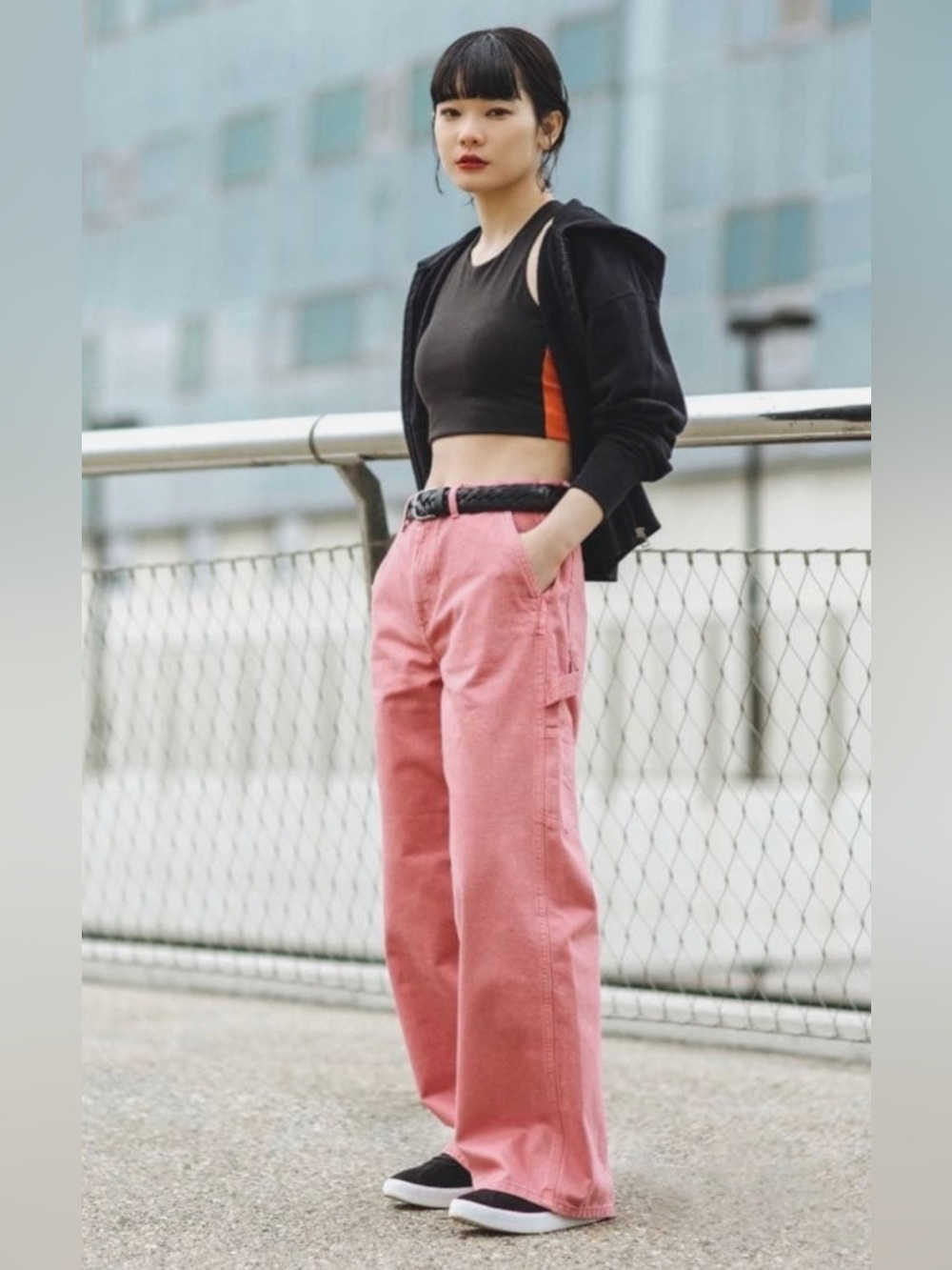 Uniqlo x JW Anderson Painter Pants in Rose - Size 26